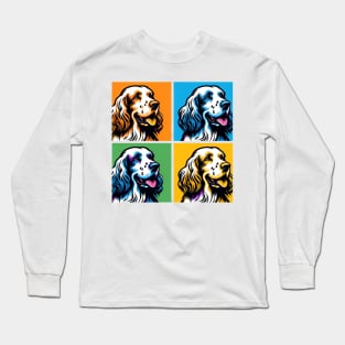 English Setter Pop Art - Dog Lovers Long Sleeve T-Shirt